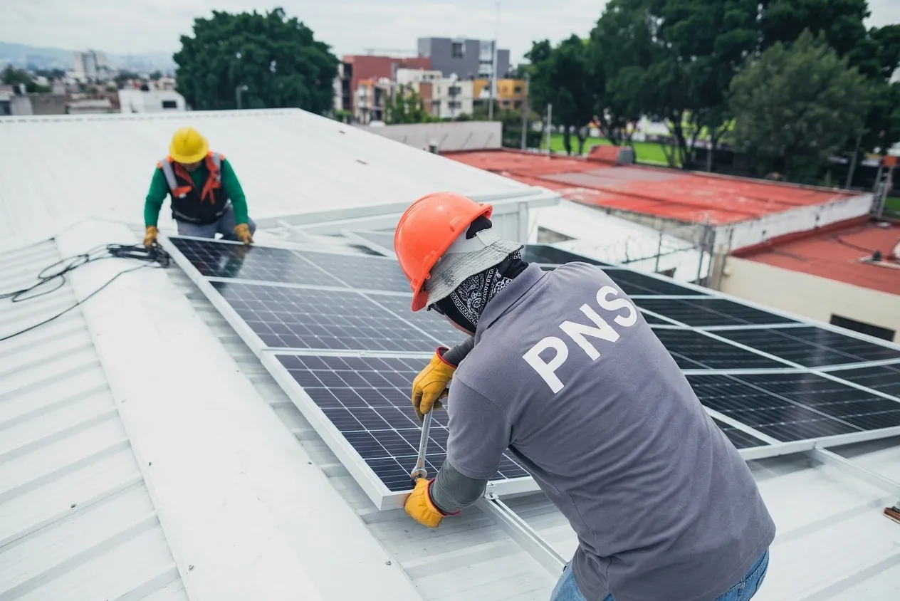 Panneaux solaires à Lattes